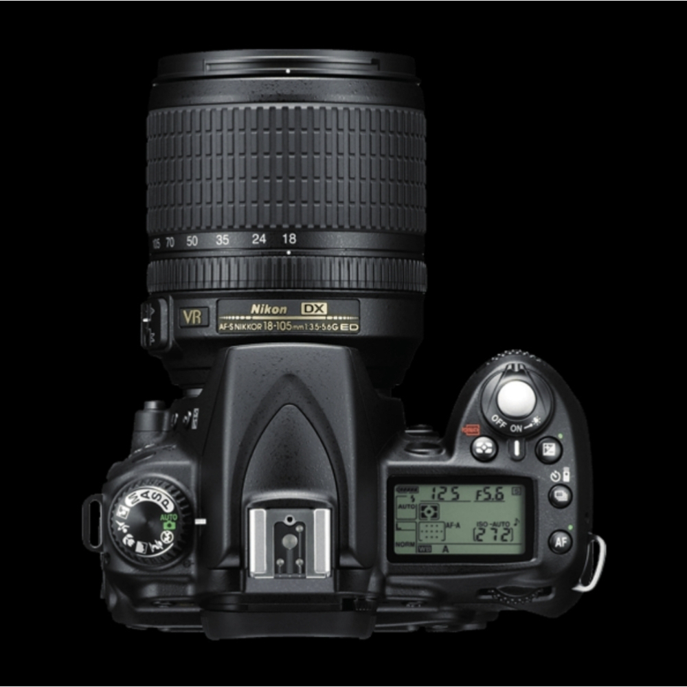 Nikon D90 DSLR Camera w/ 50mm 1.8 & 18-105mm 3.5-5.6 Lenses - Picture 2 of 14